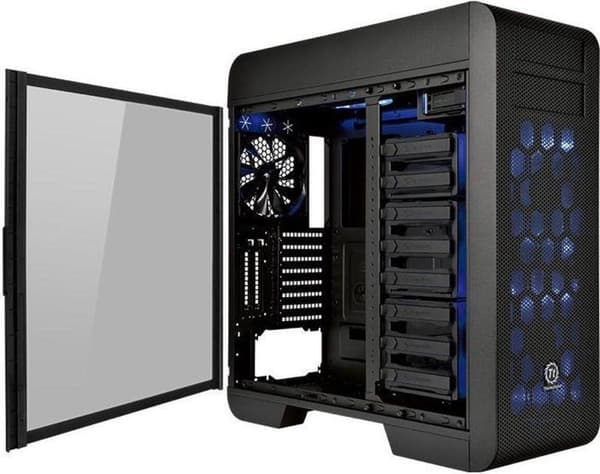 Thermaltake Core V71 Tempered Glass Edition Full Tower Black