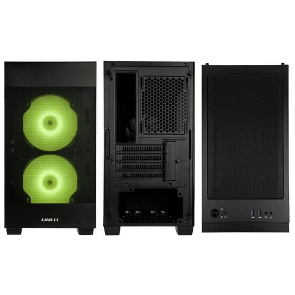 Lian Li LANCOOL 205M Microtower Hölje, Datorchassi GAMER Svart