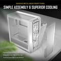 Miniatyrbild 3 av 6: Geh Antec PerformanceOne P20C vit Midi Tower vit detaljhandel (0-761345-80108-9)