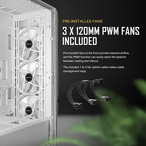 Geh Antec PerformanceOne P20C vit Midi Tower vit detaljhandel (0-761345-80108-9)