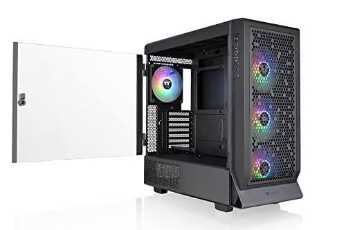 Thermaltake Ceres 500 TG ARGB - Midi Tower - PC - Svart - ATX - EATX - micro ATX - Mini-ITX - Metall - Härdat glas - Multi (CA-1X5-00M1WN-00)