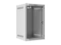 Miniatyrbild 5 av 5: Lanberg WF10-2309-10S fodral (9U, 462 mm 280 mm 310 mm, hängande, glas, 10", grå färg) (WF10-2309-10S)