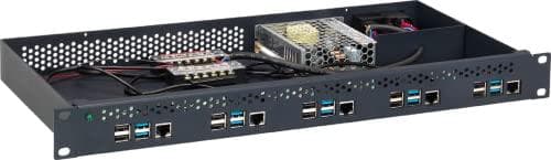 RackmountIT Rack Mount för 5 enheter Raspberry Pi 4 (RM-PI-T1)
