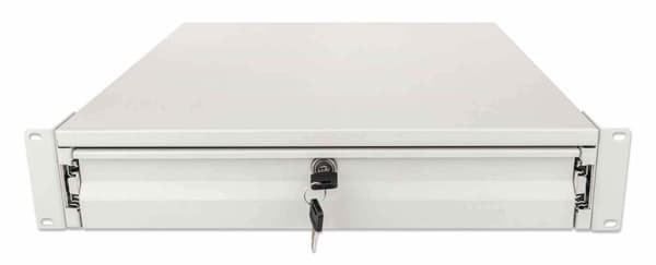 Intellinet - Rack Opbevaringsskuffe - Grå, RAL 7035 - 2U - 48,3 cm (19") (715843)