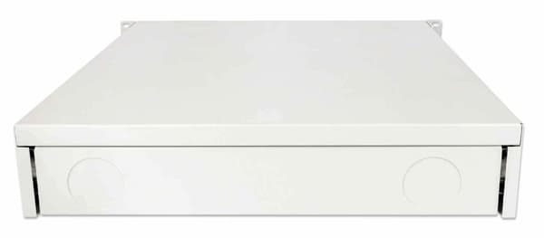 Intellinet - Rack Opbevaringsskuffe - Grå, RAL 7035 - 2U - 48,3 cm (19") (715843)