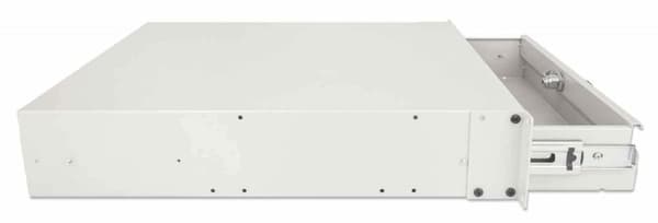 Intellinet - Rack Opbevaringsskuffe - Grå, RAL 7035 - 2U - 48,3 cm (19") (715843)