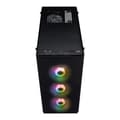 Miniatyrbild 4 av 5: FSP/Fortron CMT512 - Midi Tower - PC - Svart - ATX - micro ATX - Mini-ITX - SECC - Härdat glas - 16,5 cm (POC0000107)
