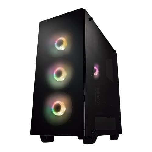 FSP/Fortron CMT512 - Midi Tower - PC - Svart - ATX - micro ATX - Mini-ITX - SECC - Härdat glas - 16,5 cm (POC0000107)