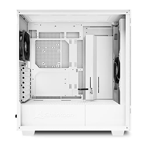 Sharkoon Rebel C50 ATX. Formfaktor: Full Tower, Typ: PC, Produktens färg: Vit. Installerade fläktar (främre): 1x 120 mm, diameter på främre fläktar: 1