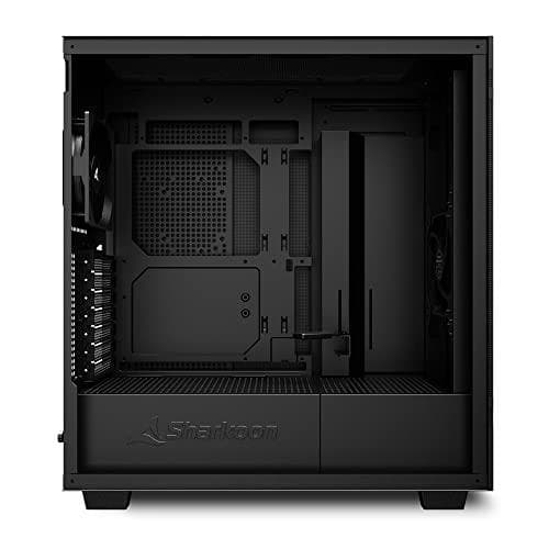 Sharkoon Rebel C50 ATX. Formfaktor: Full Tower, Typ: PC, Produktens färg: Svart. Installerade fläktar (främre): 1x 120 mm, diameter på främre fläktar:
