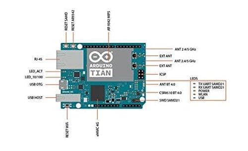 Arduino Tian Development Board 560MHz Atheros AR9342 (A000116)