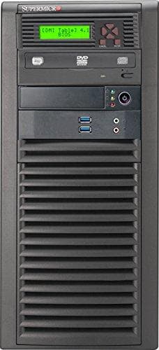 Super Micro Supermicro SC732 D3-903B - Midi Tower - Laajennettu ATX 900 Watt - Musta - USB/Audio (CSE-732D3-903B)