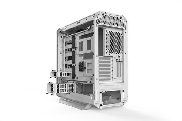 Vær stille! Silent Base 802 Hvid Midi Tower