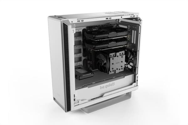 Vær stille! Silent Base 802 Hvid Midi Tower