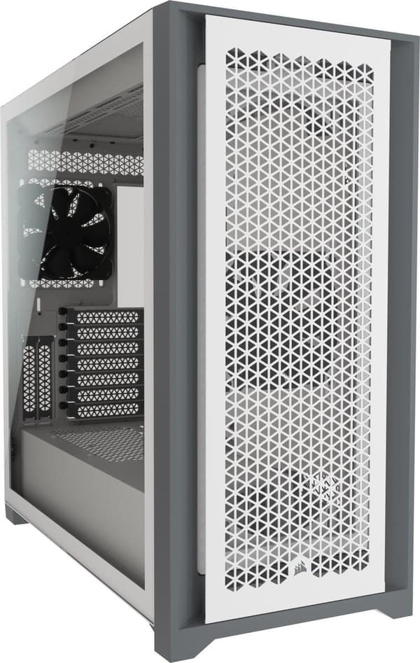 Corsair 5000D RGB Midi Tower Vit Vit
