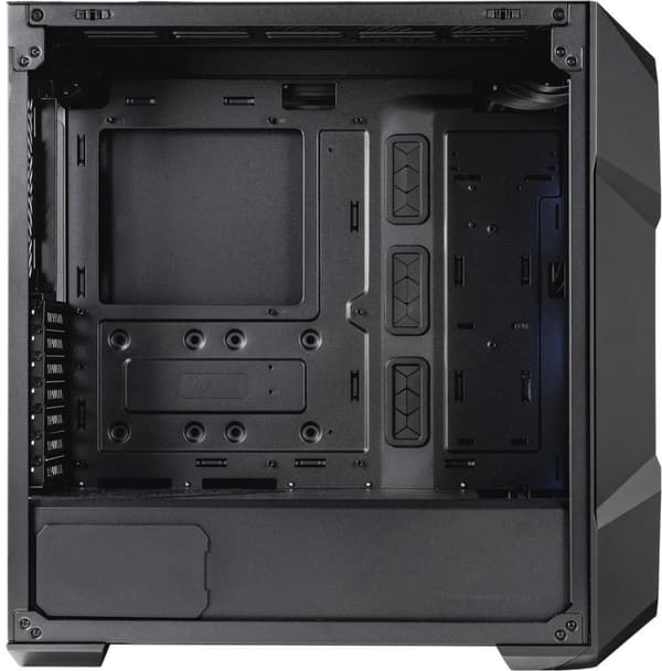 Cooler Master MasterBox TD500 Mesh V2 - Keskitorni - SSI CEB - sivupaneeli ikkunalla (karkaistu lasi) - Ei virtalähdettä (ATX) - musta - USB/Audio (TD