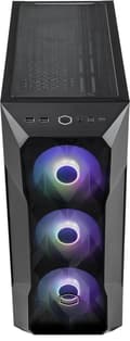 Pikkukuva 5 / 7: Cooler Master MasterBox TD500 Mesh V2 - Keskitorni - SSI CEB - sivupaneeli ikkunalla (karkaistu lasi) - Ei virtalähdettä (ATX) - musta - USB/Audio (TD