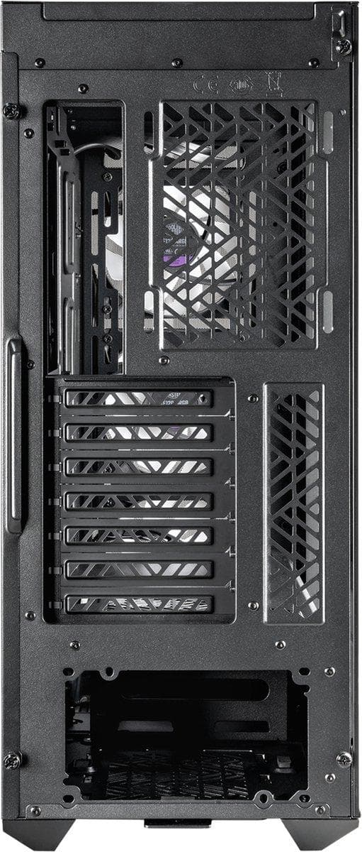 Cooler Master MasterBox TD500 Mesh V2 - Keskitorni - SSI CEB - sivupaneeli ikkunalla (karkaistu lasi) - Ei virtalähdettä (ATX) - musta - USB/Audio (TD