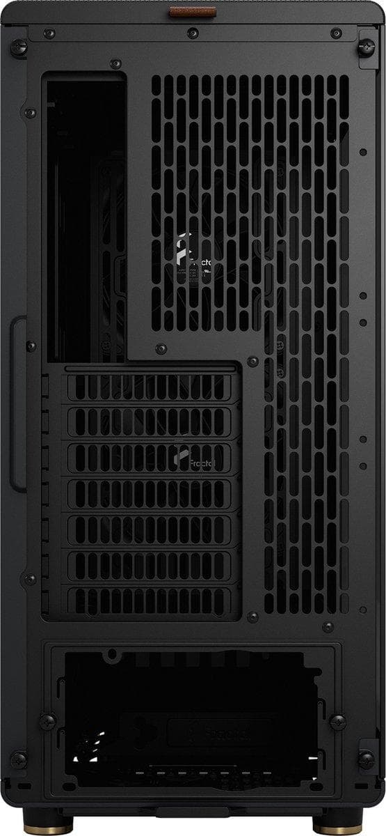 Fractal Design North - Midtower - ATX - sidepanel med vindue (tonet glas) - ingen strømforsyning (ATX) - Charcoal Black - USB/Audio (FD-C-NOR1C-02)