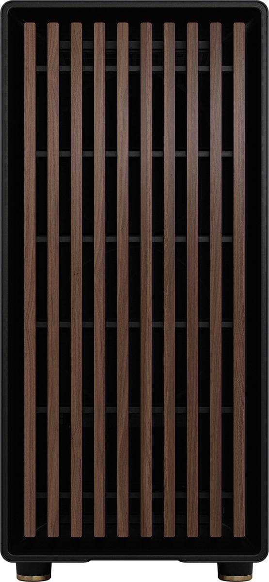 Fractal Design North - Midtower - ATX - sidepanel med vindue (tonet glas) - ingen strømforsyning (ATX) - Charcoal Black - USB/Audio (FD-C-NOR1C-02)