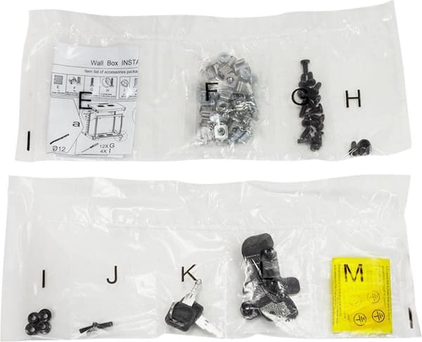 LogiLink 48,30 cm (19") vægfordeler, ét stykke, 9 U, mørkegrå (RAL7021), 1,2 mm stål, usamlet, pulverlakeret - 1 stk (W09F64B)