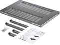Miniatyrbillede 3 af 8: StarTech.com Server Rack Hylde - 1U - Justerbar monteringsdybde - Kraftig - Rack - Hylde - Sort - 1U - 48,3 cm (19") - til P/N: RK1233BKM, RK2433BKM,