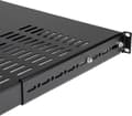 Miniatyrbillede 1 af 8: StarTech.com Server Rack Hylde - 1U - Justerbar monteringsdybde - Kraftig - Rack - Hylde - Sort - 1U - 48,3 cm (19") - til P/N: RK1233BKM, RK2433BKM,