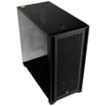 Miniatyrbild 2 av 5: Corsair 4000D Airflow Tempered Glass Midi-Tower Datorchassi GAMER Svart