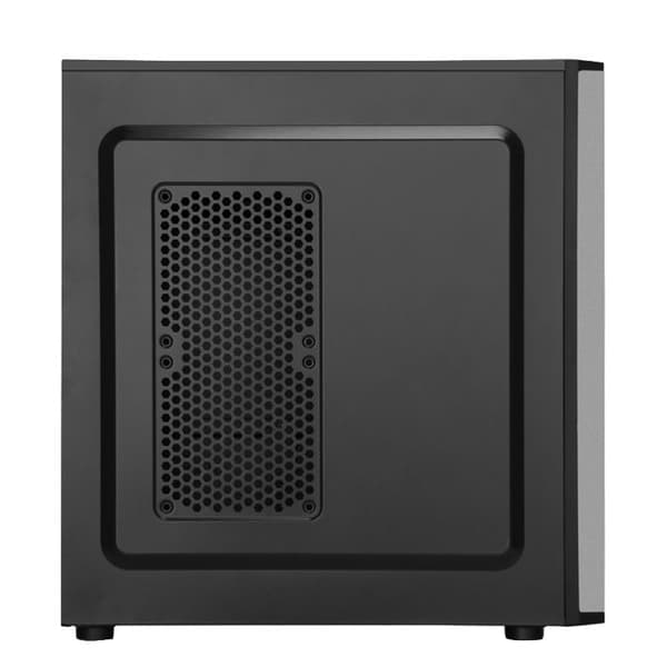ATX Mellanstor PC Chassi - ITek - Prime Dark - 500W Strömförsörjning - Glaspanel - Svart Svart
