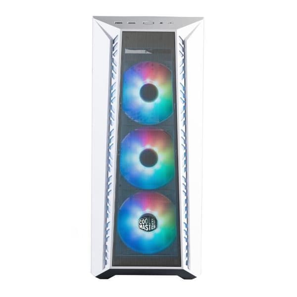 Spelfodral - COOLER MASTER - MasterBox MB520 - Mesh Front - Vit ARGB - 3x120mm Vit