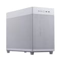 Miniatyrbild 3 av 8: ASUS AP201 PRIME CASE TG WHITE - Mini Tower - PC - Vit - micro ATX - Mini-ITX - 17 cm - 33,8 cm (90DC00G3-B39010)