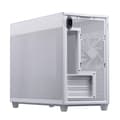 Miniatyrbild 5 av 8: ASUS AP201 PRIME CASE TG WHITE - Mini Tower - PC - Vit - micro ATX - Mini-ITX - 17 cm - 33,8 cm (90DC00G3-B39010)