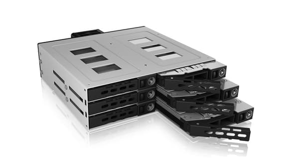 RaidSonic IB-2260SSK-12G lagerdrevkabinet 2,5" HDD/SSD-kabinet sort (IB-2260SSK-12G)