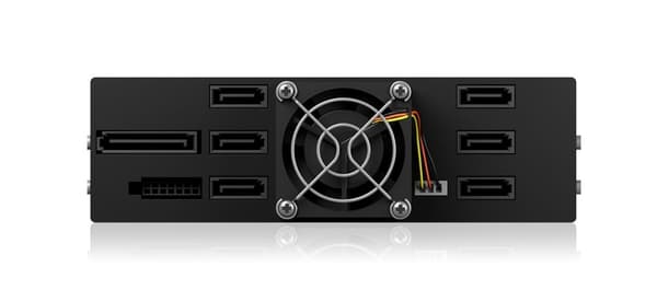 RaidSonic IB-2260SSK-12G lagerdrevkabinet 2,5" HDD/SSD-kabinet sort (IB-2260SSK-12G)