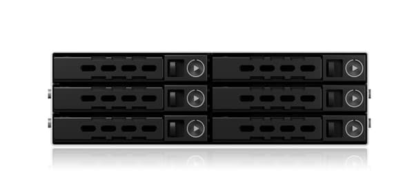 RaidSonic IB-2260SSK-12G lagerdrevkabinet 2,5" HDD/SSD-kabinet sort (IB-2260SSK-12G)