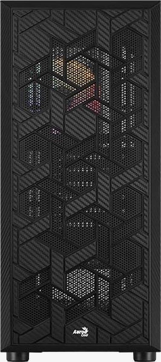 Aerocool Hive-G-BK-v3 Midi Tower Sort