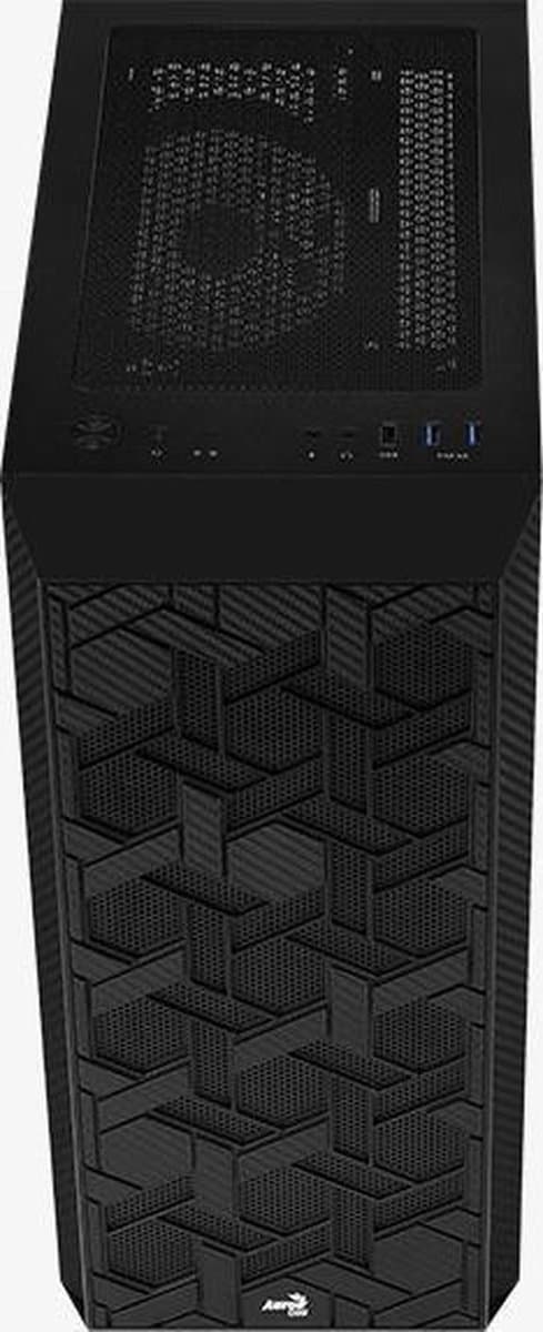 Aerocool Hive-G-BK-v3 Midi Tower Sort