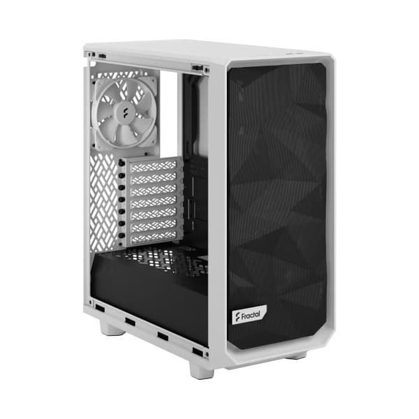 PC-fodral FRACTAL DESIGN Meshify 2 Compact Lite White TG Clear ATX