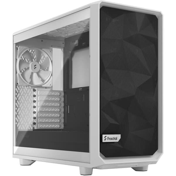 FRACTAL DESIGN - Meshify 2 Lite White TG Clear Tint - PC-fodral - Vit ( FD-C-MEL2A-04 ) Vit