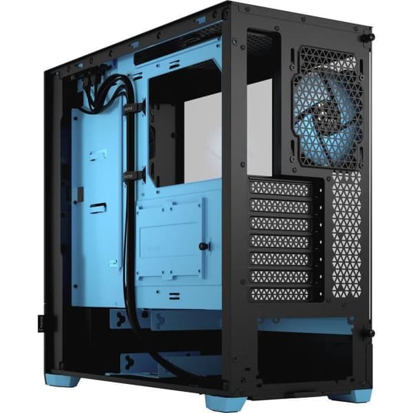 FRACTAL DESIGN - Pop Air RGB Cyan TG - PC-fodral - Cyan (FD-C-POR1A-02)