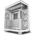 Miniatyrbild 1 av 5: PC-chassi - NZXT - H9 Elite - Vit - Optimal kylning - Härdat glas - 10 fläktar