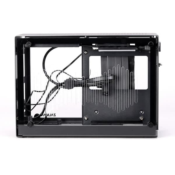 ZALMAN M2 MINI GRÅ MINI TOWER PC-fodral Grå - 2 inre fack - 2 expansionsfack - 1x 80 mm fläkt