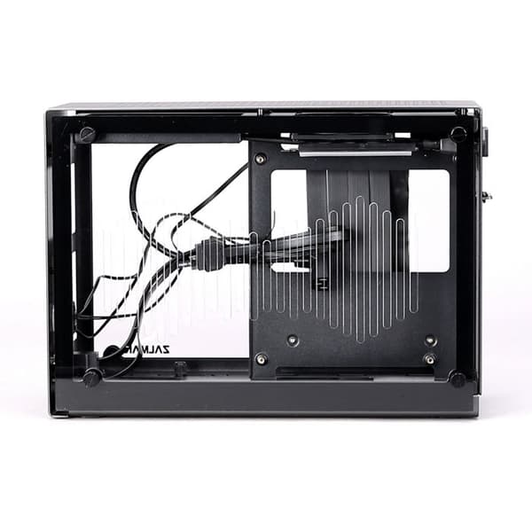 ZALMAN M2 MINI GRÅ MINI TOWER PC-fodral Grå - 2 inre fack - 2 expansionsfack - 1x 80 mm fläkt
