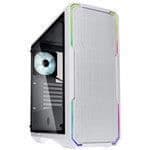 BitFenix Enso Mesh (Vit) - Mid-tower-fodral - RGB-bakgrundsbelysningshanteringssystem - sidofönster i härdat glas (
