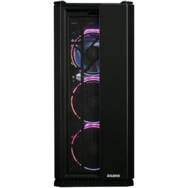ZALMAN X3 PC CASE - Medium Tower - RGB - Svart - Härdat glas - ATX-format (X3BK)