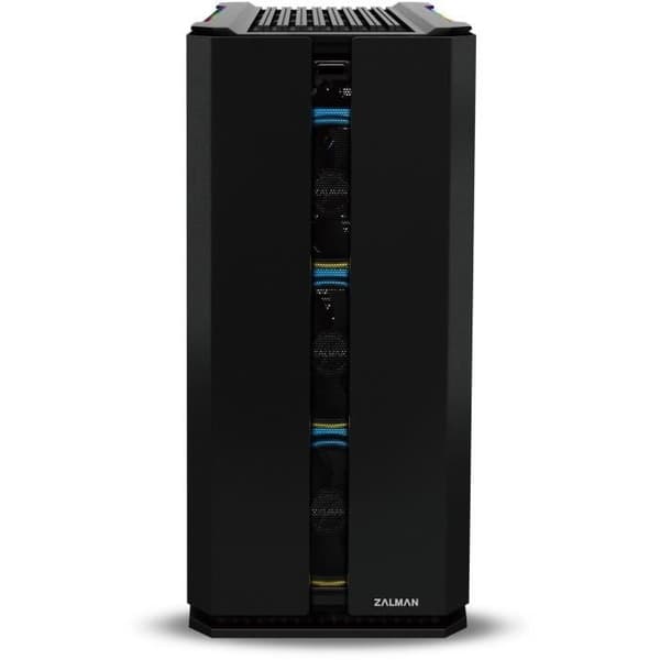 ZALMAN X3 PC CASE - Medium Tower - RGB - Svart - Härdat glas - ATX-format (X3BK)