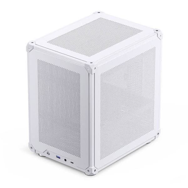 Jonsbo C6 White Microtower Datorchassi, Datorchassi GAMER Vit
