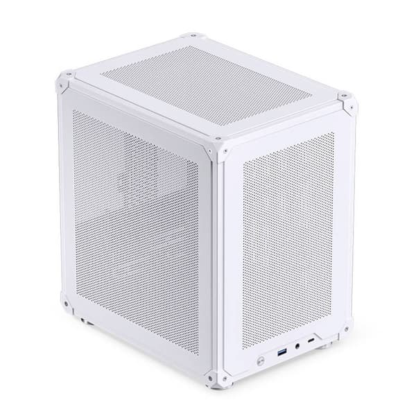 Jonsbo C6 White Microtower Datorchassi, Datorchassi GAMER Vit Vit
