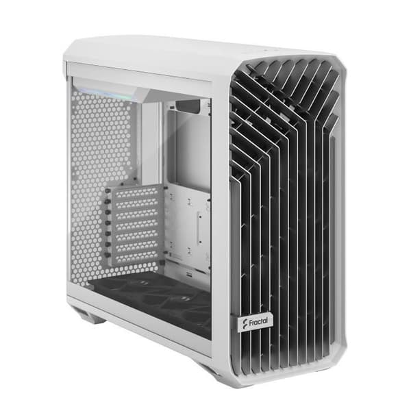 PC-fodral - FRACTAL DESIGN - Torrent RGB White TG Clear Plåt