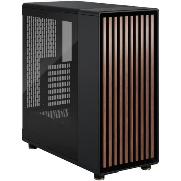 PC-fodral - FRACTAL DESIGN - North Charcoal Black TG Dark T